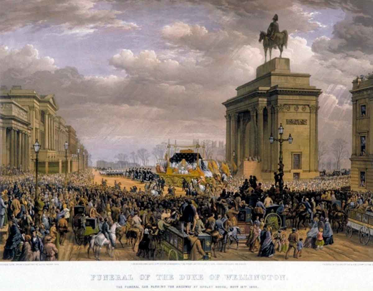 louis haghe funeral of the duke of wellington