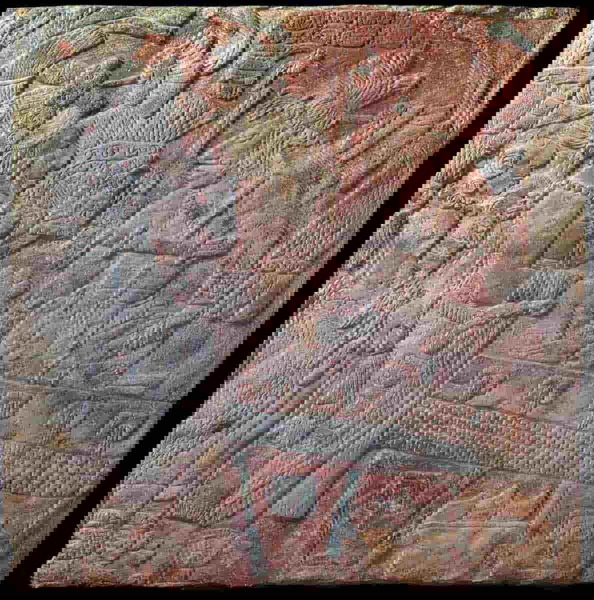 mayan relief carving