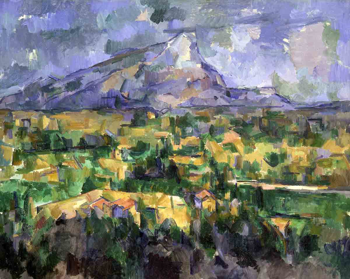 mont sainte victoire paul cezanne