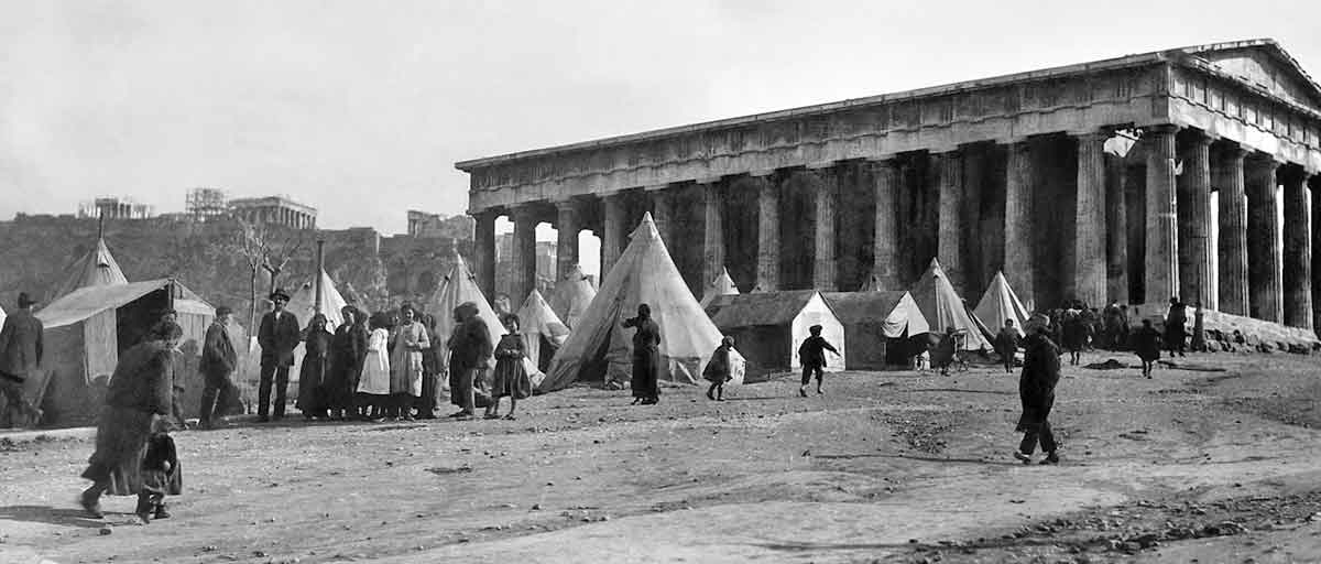 morris 1925 theseion national georgraphic refugee camp