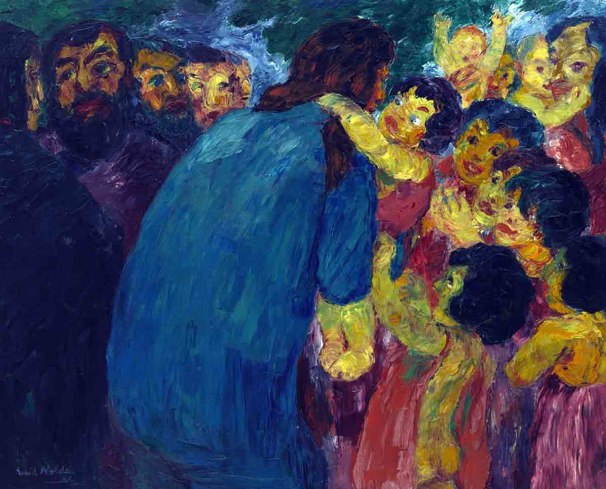 nolde christ painting