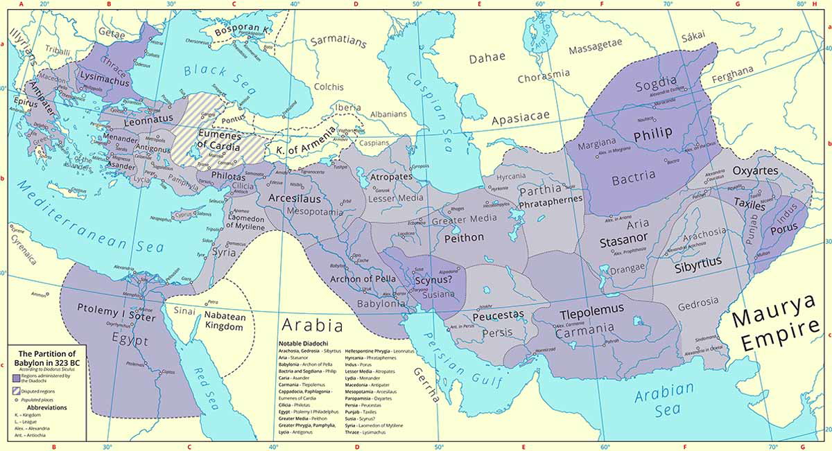 partition Babylon map