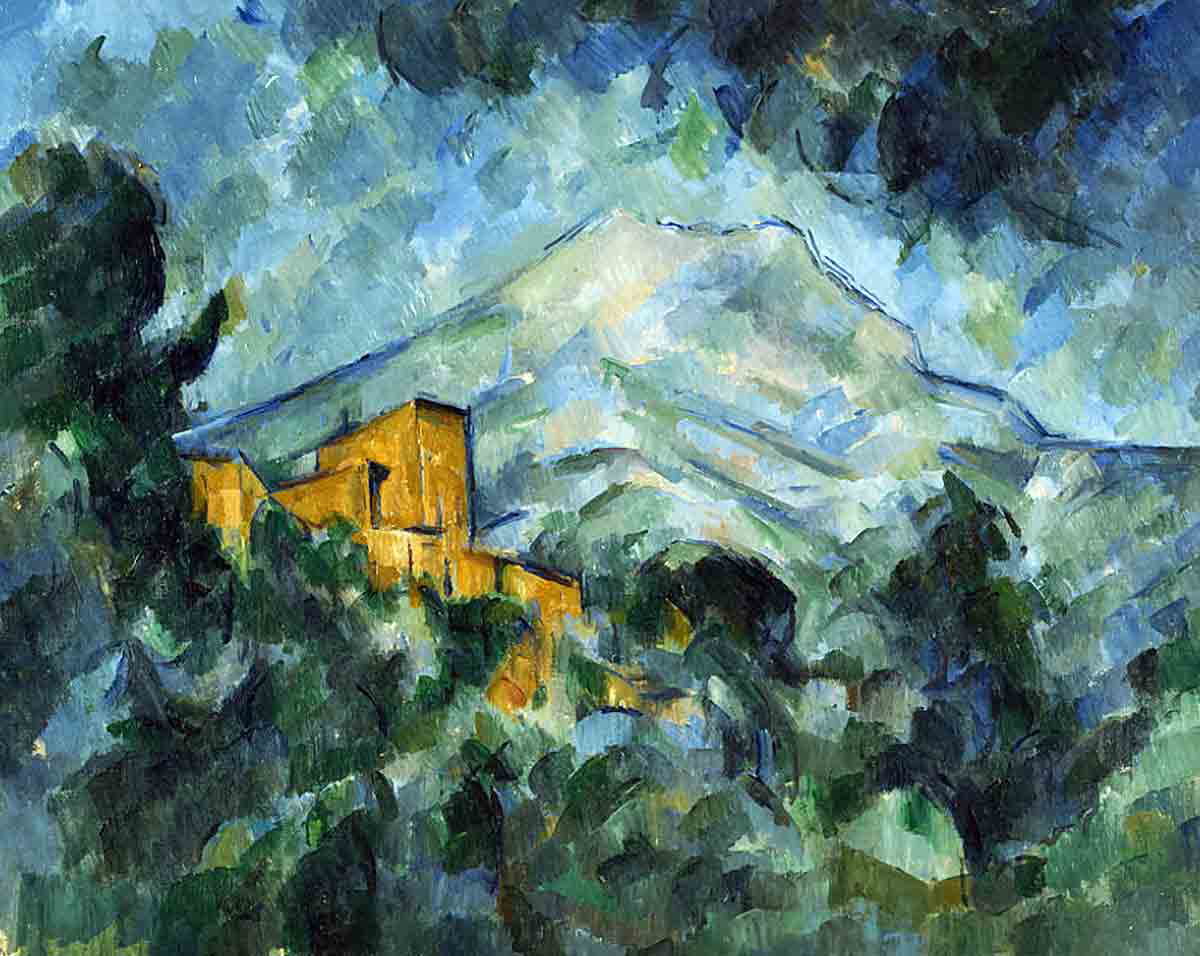 paul cezanne mont sainte victoire chateau noir