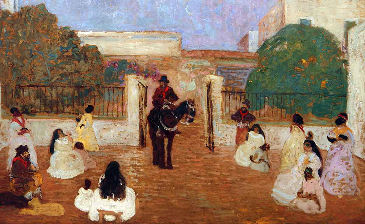 pedro figari gaucho painting