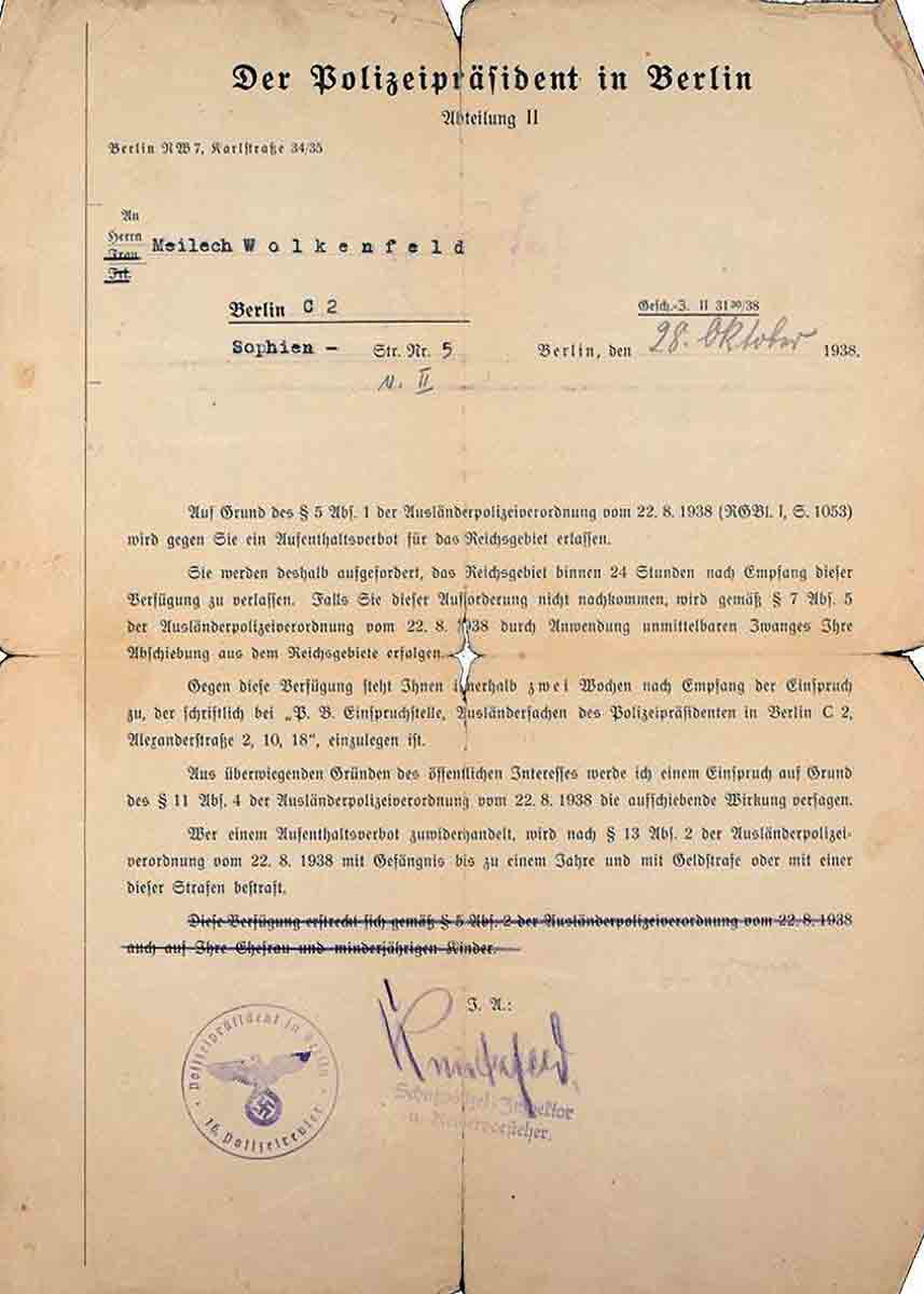 polenaktion deportation order