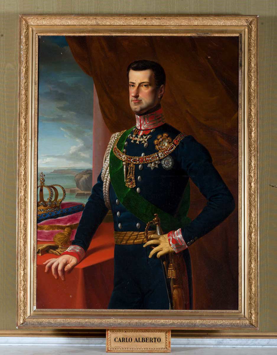 portrait of charles albert of savoy pietro ayres