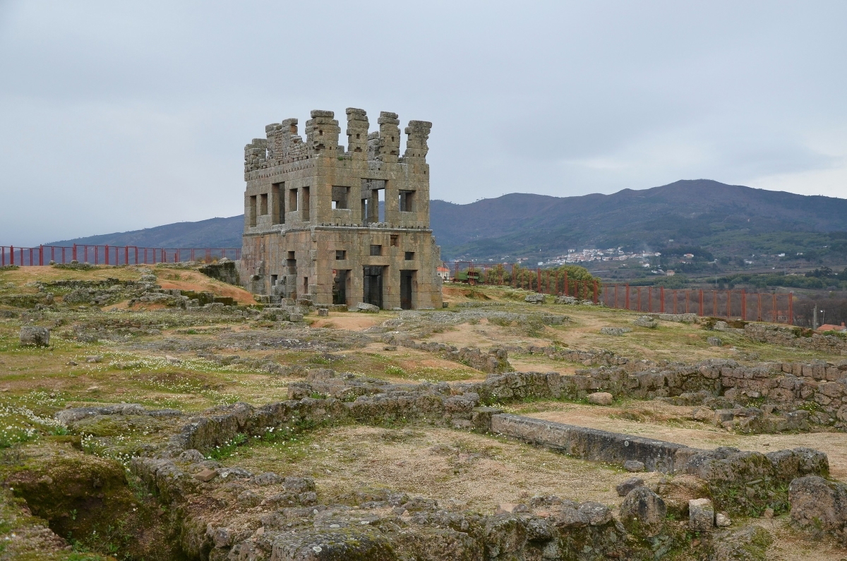 roman tower centum cellas belmonte portugal