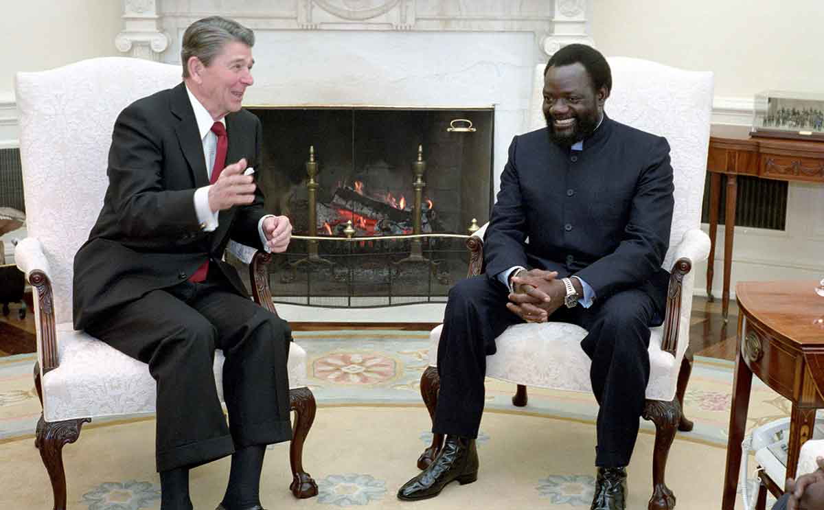 ronald reagan jonas savimbi