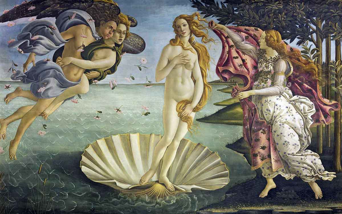 sandro botticelli birth of venus painting
