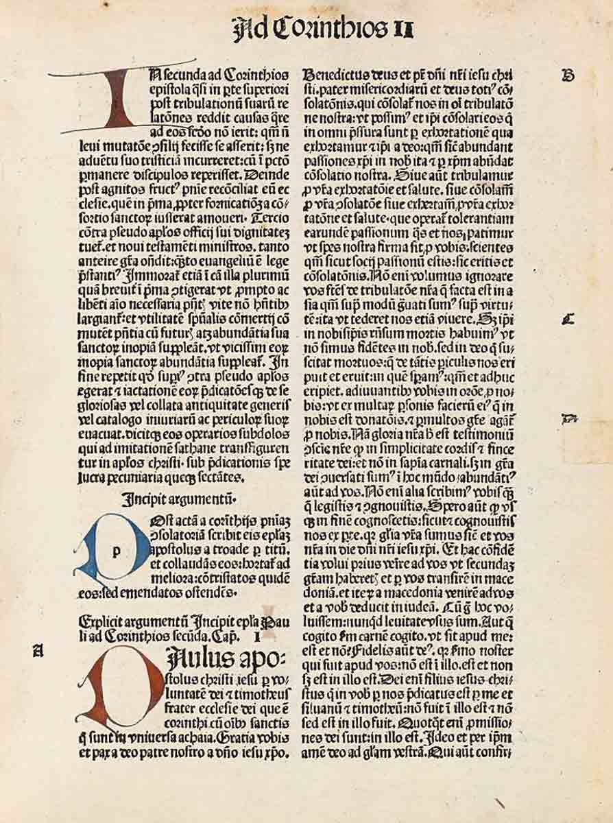 second corinthians latin bible