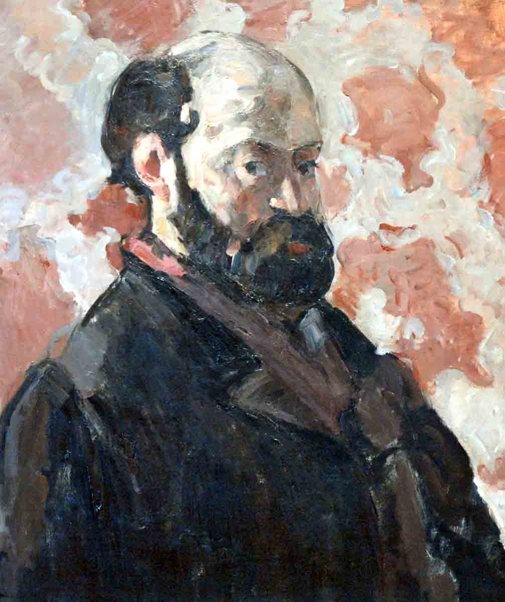 self portrait 1875 red background cezanne