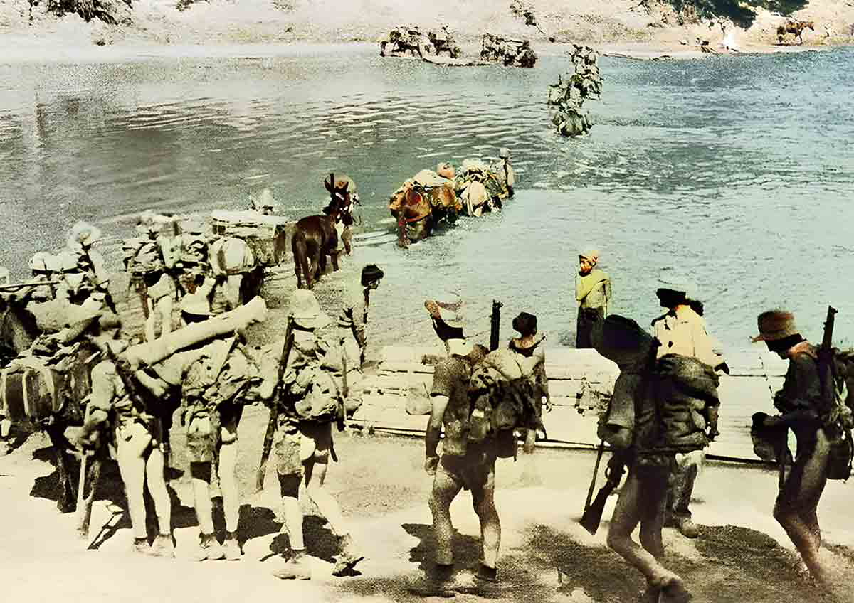 special service forces chindit patrol