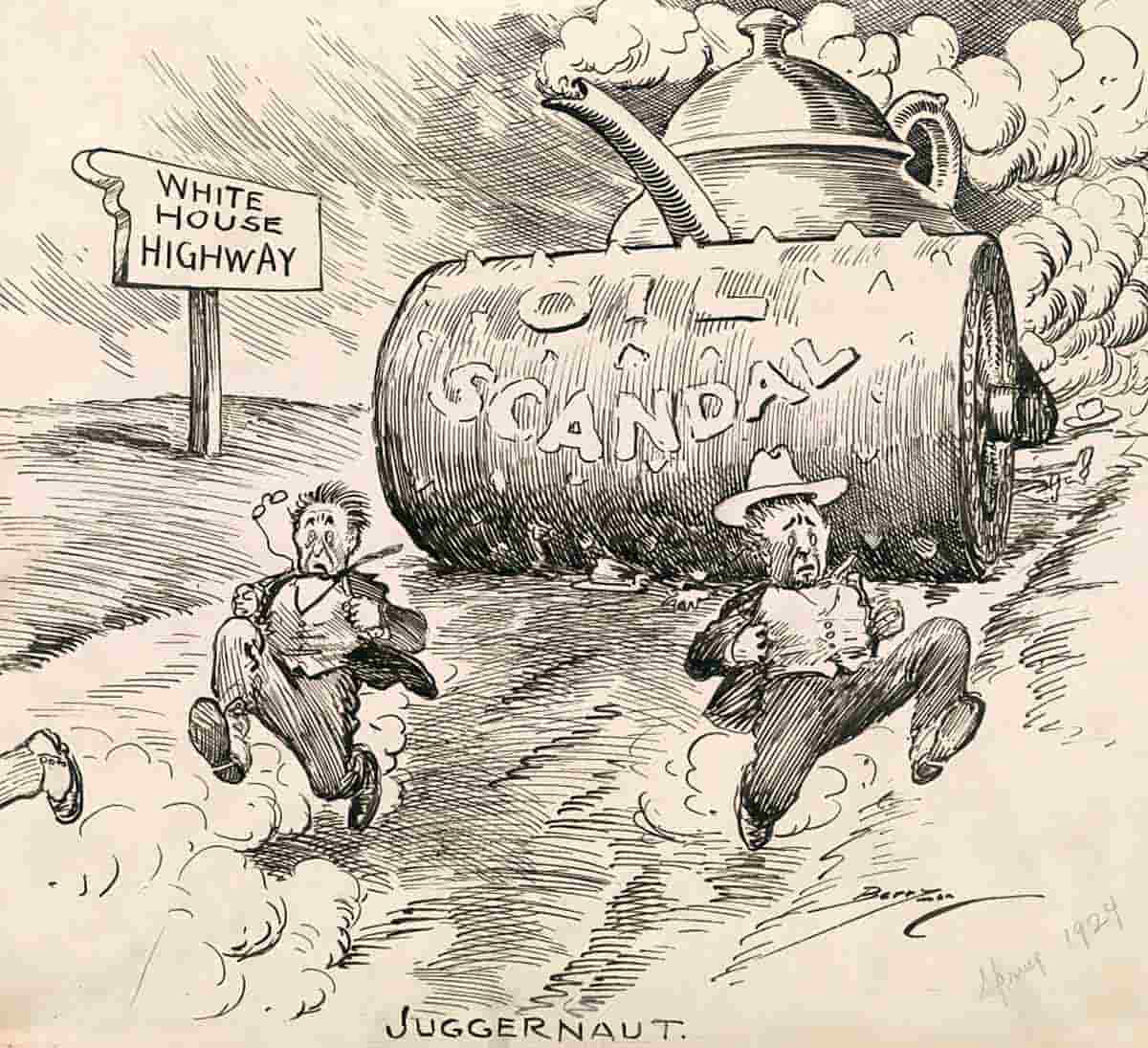 teapot dome cartoon juggernaut
