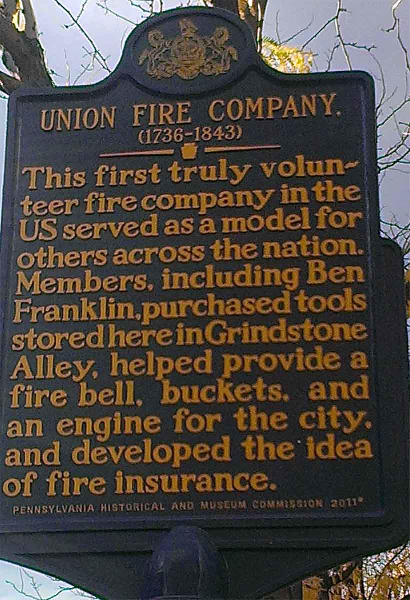 union fire company marker