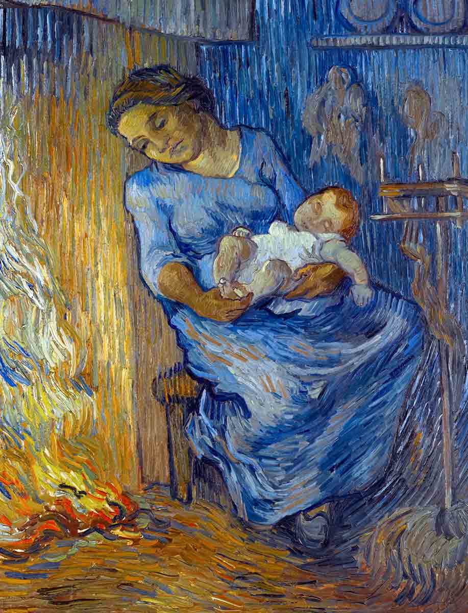 van gogh Lhomme est en mer