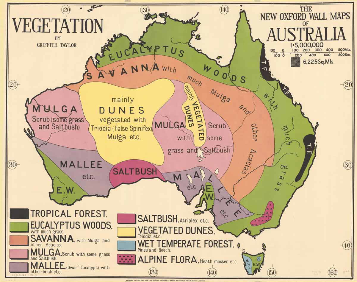vegetation map australia