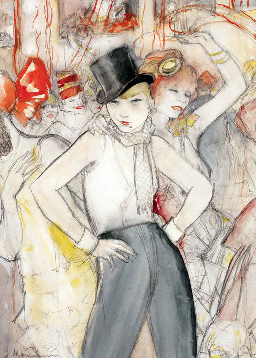 weimar republic mammen she painting