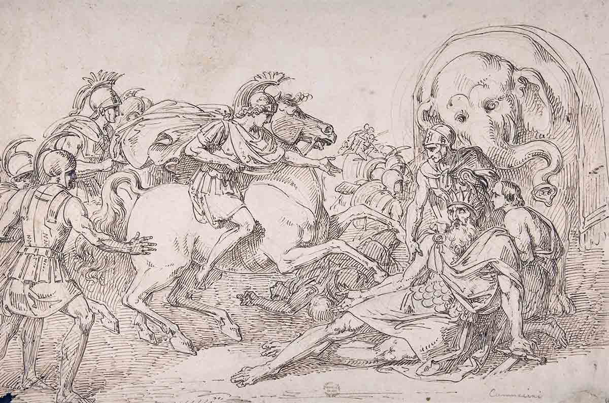 Alexander porus vincenzo camuccini