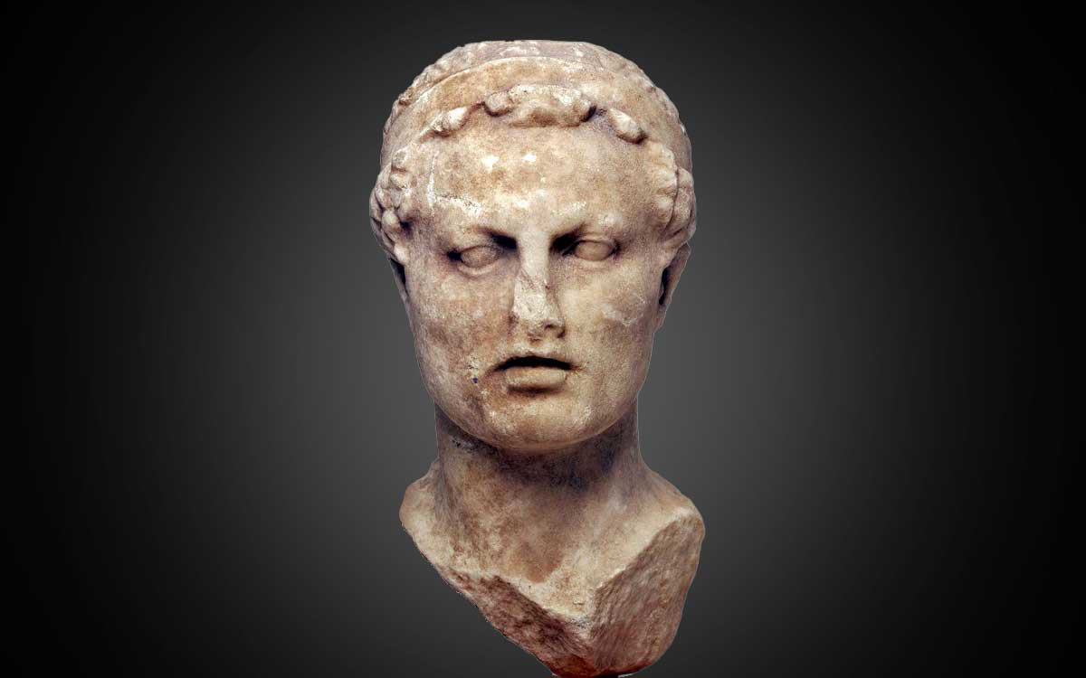 Antiochus IV Bust