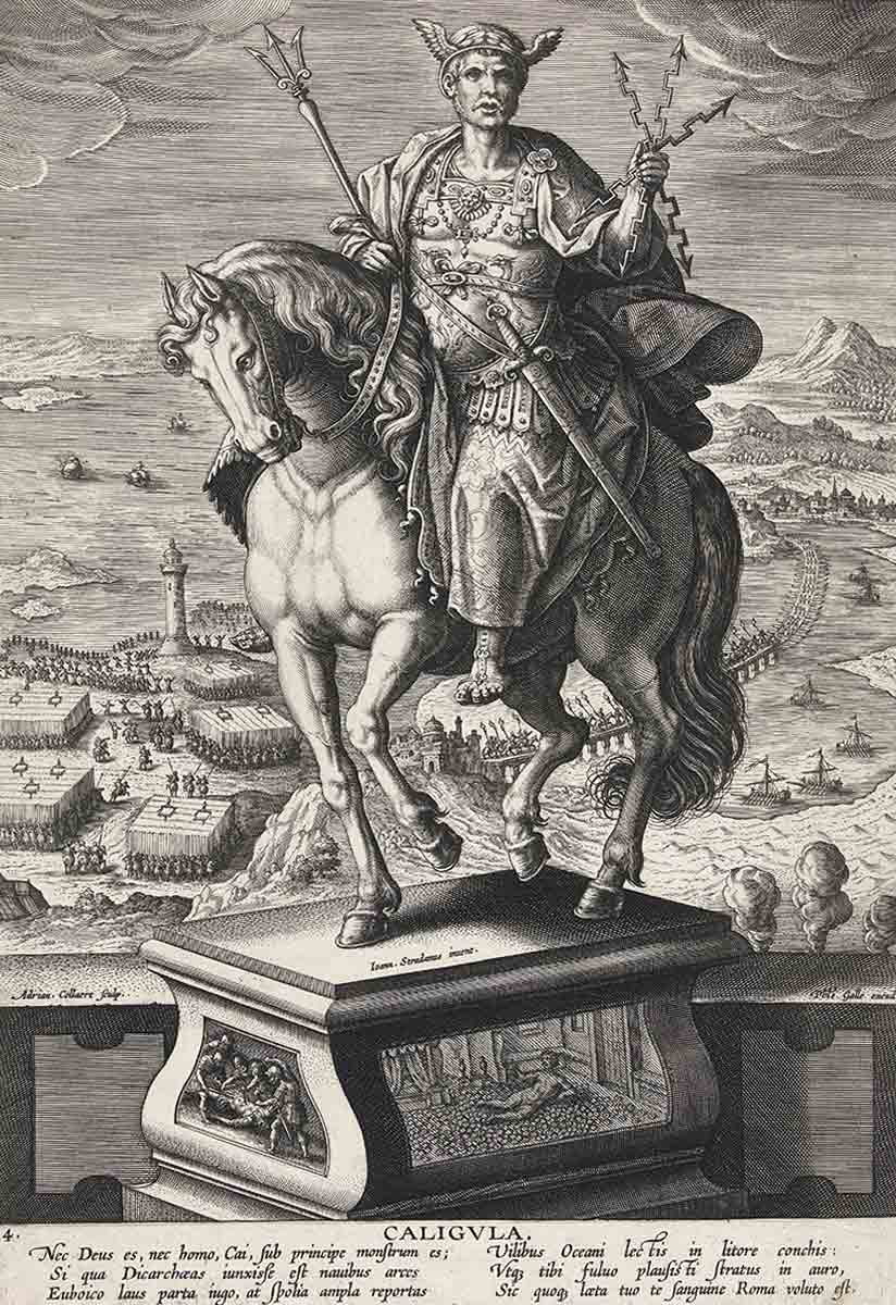 Collaert Caligula Horseback Rijksmuseum