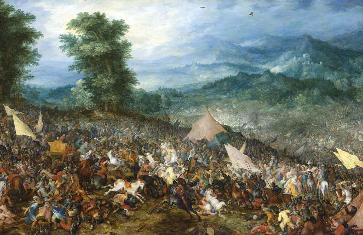 Issus Brueghel 1602 Louvre