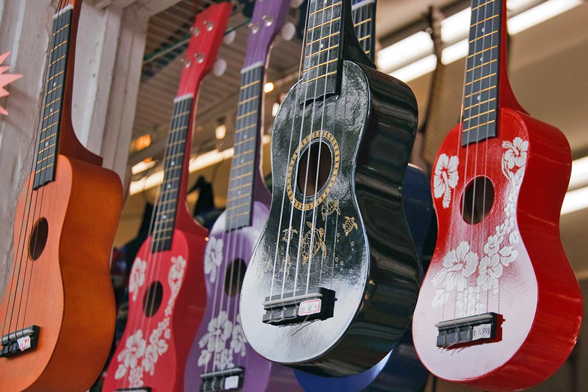 Mass produced ukuleles