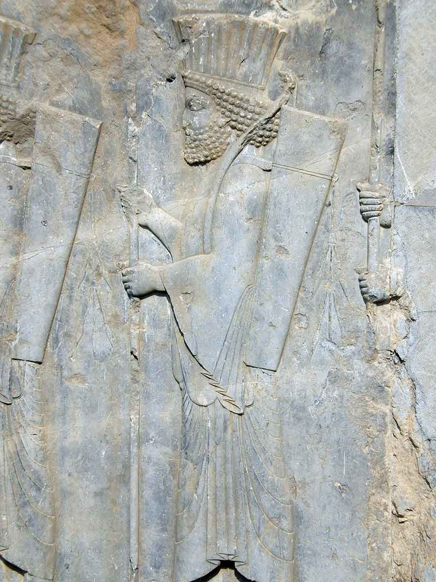 Persian solider Persepolis author