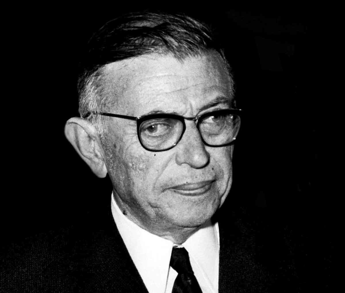 Photo of Sartre from 1967