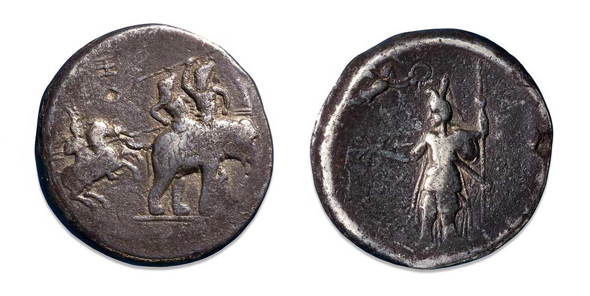 Porus medallion Hellenistic bce
