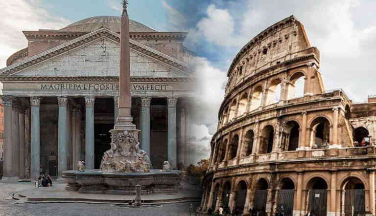 ancient roman monuments survived modern day