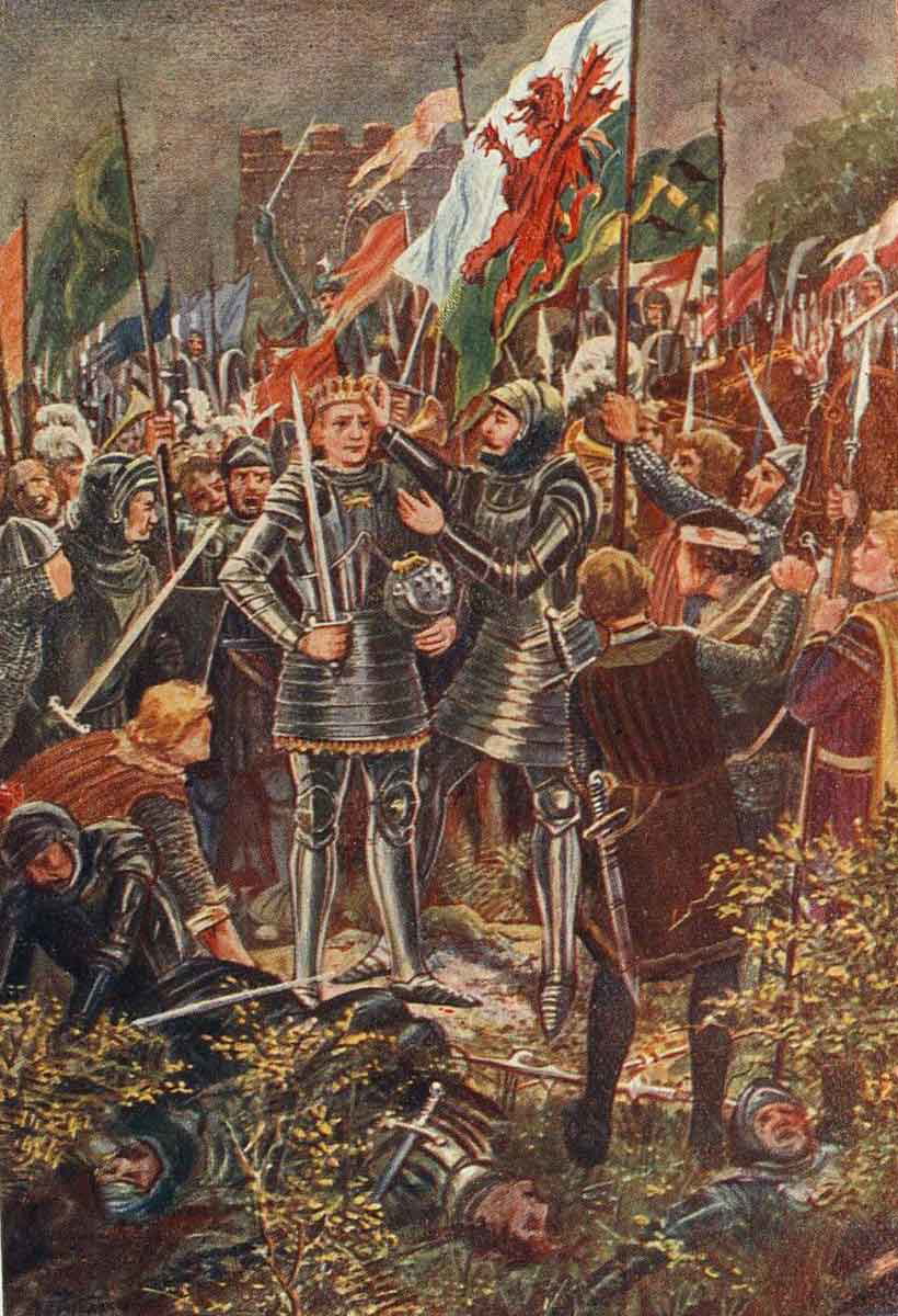 battle bosworth field medieval warfare