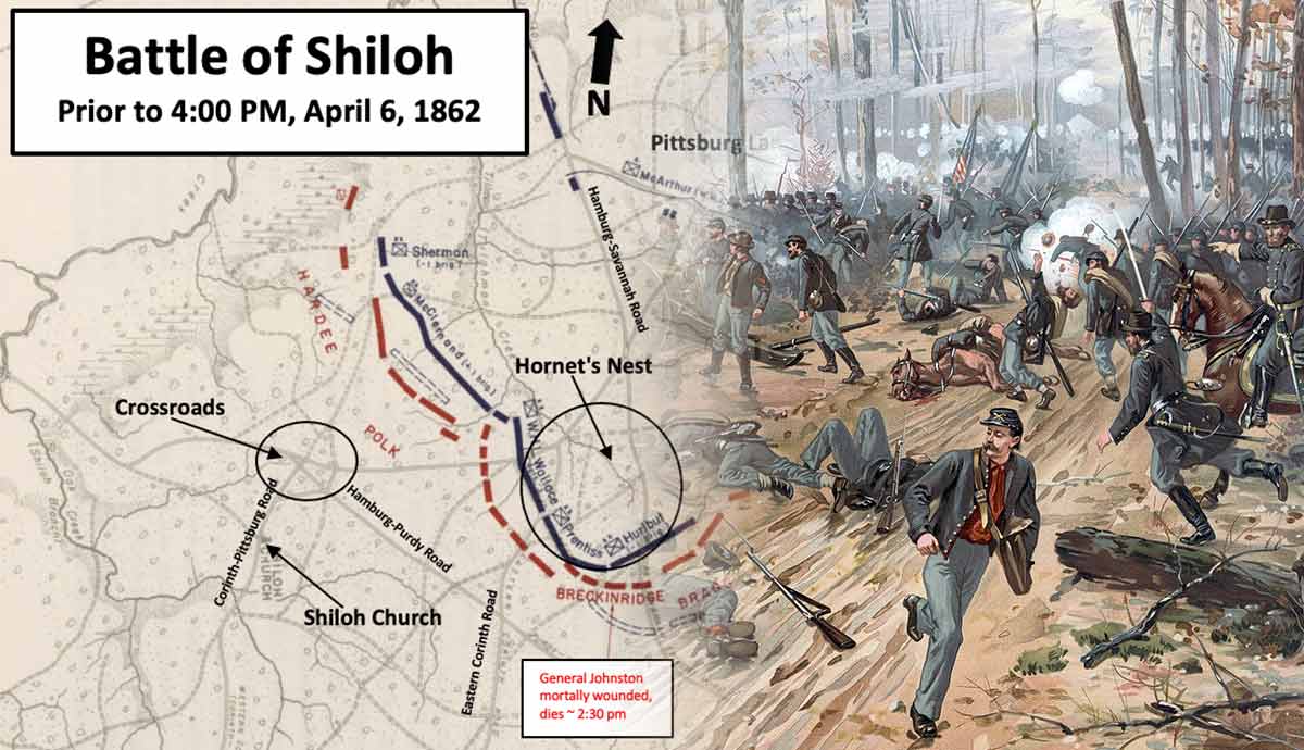 battle shiloh two part conflict