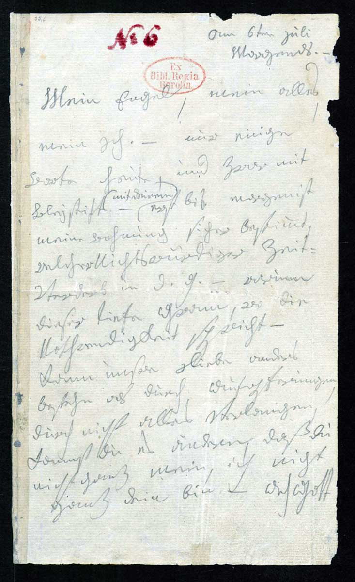 beethoven immortal beloved letter page 1
