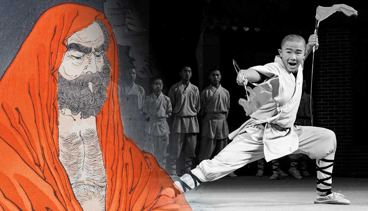 bodhidharma legendary founder zen kung fu