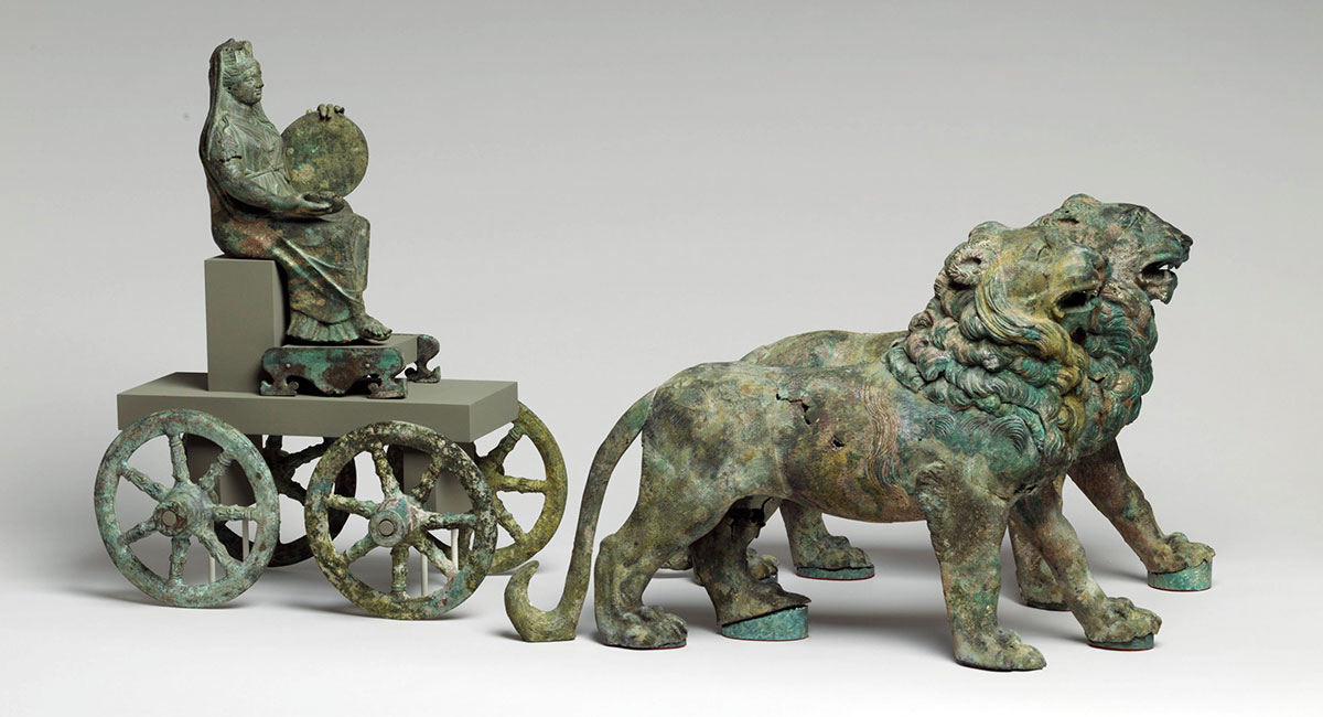 bronze cybele cart ii