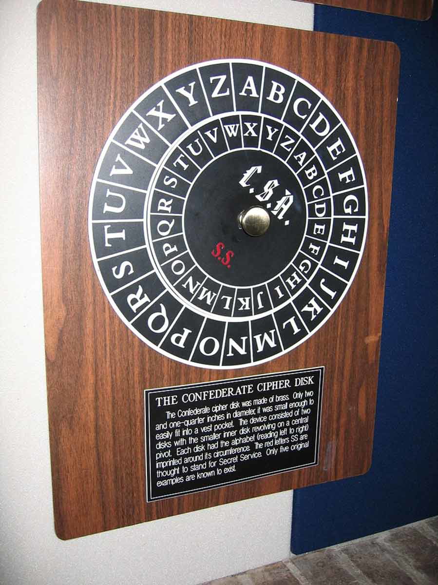 caesar cipher disk