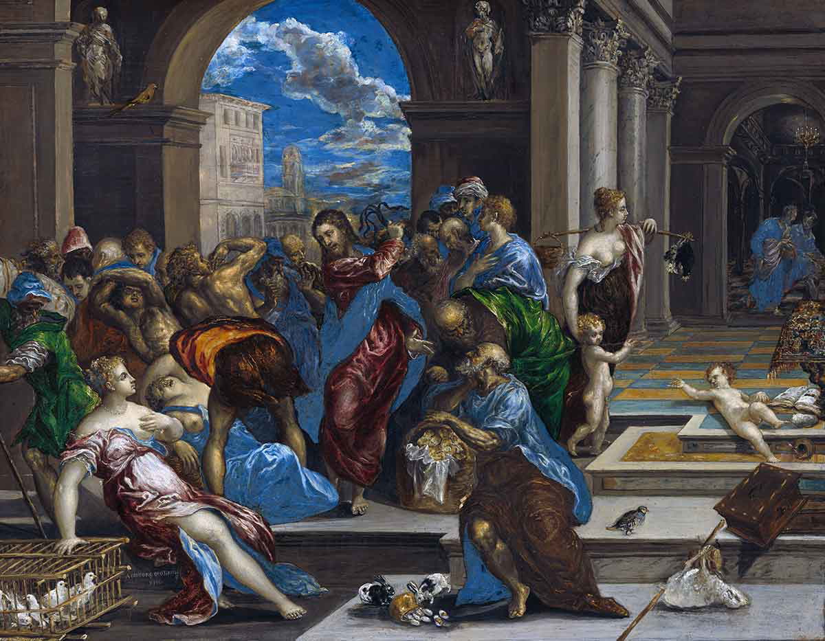 christ cleansing temple 1957.14.4