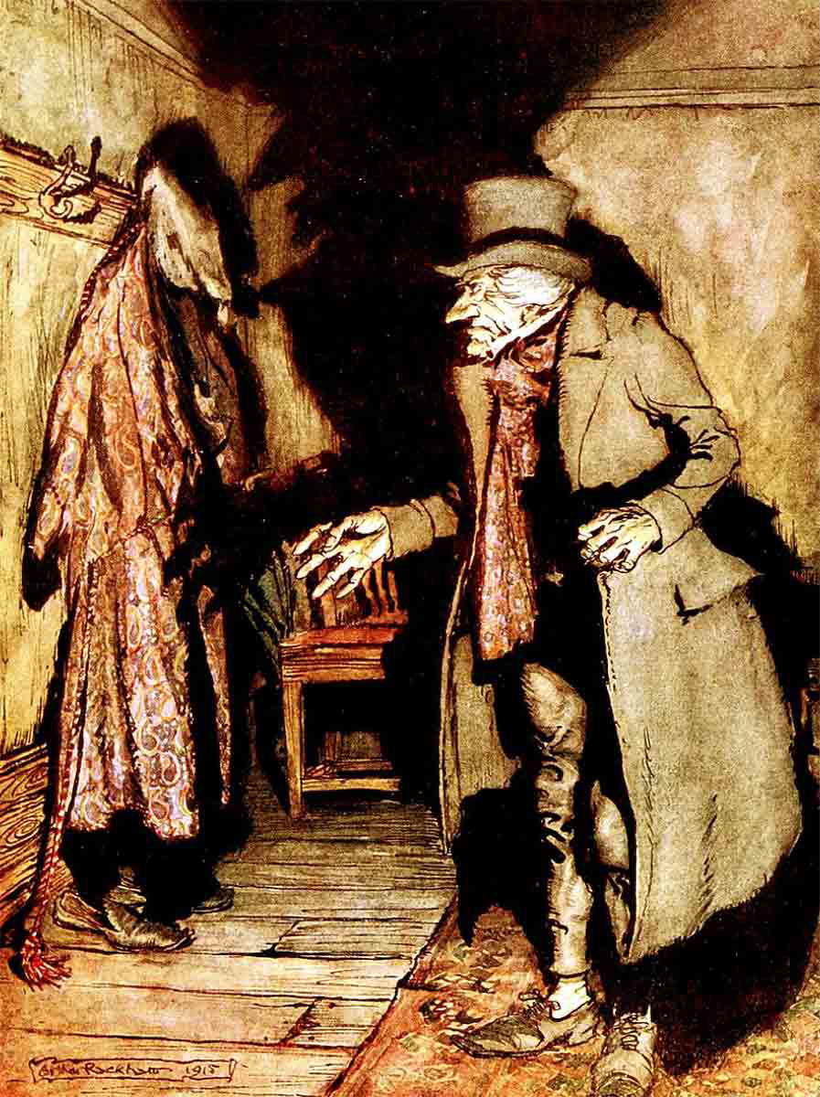 christmas carol arthur rackham