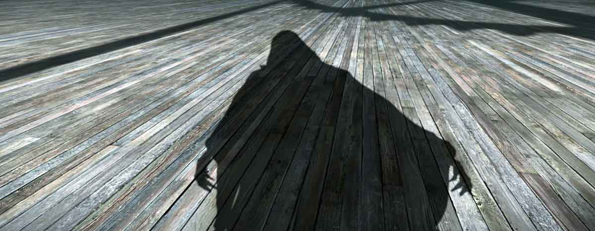 christmas carol ghost shadow