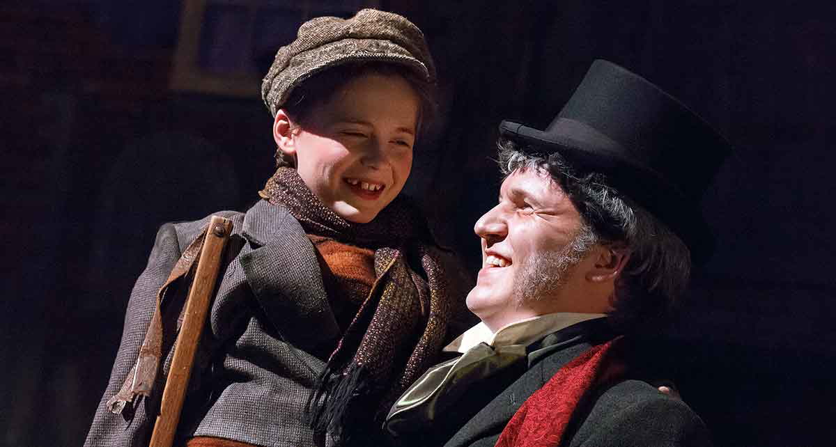 christmas carol on stage