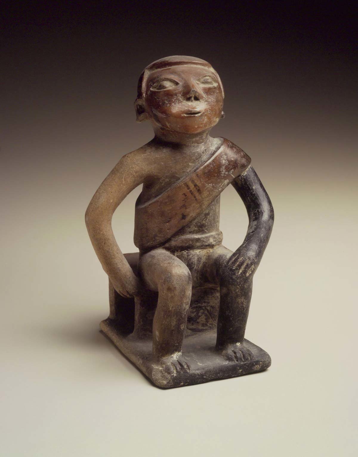 coquero capuli figurine chewing coca