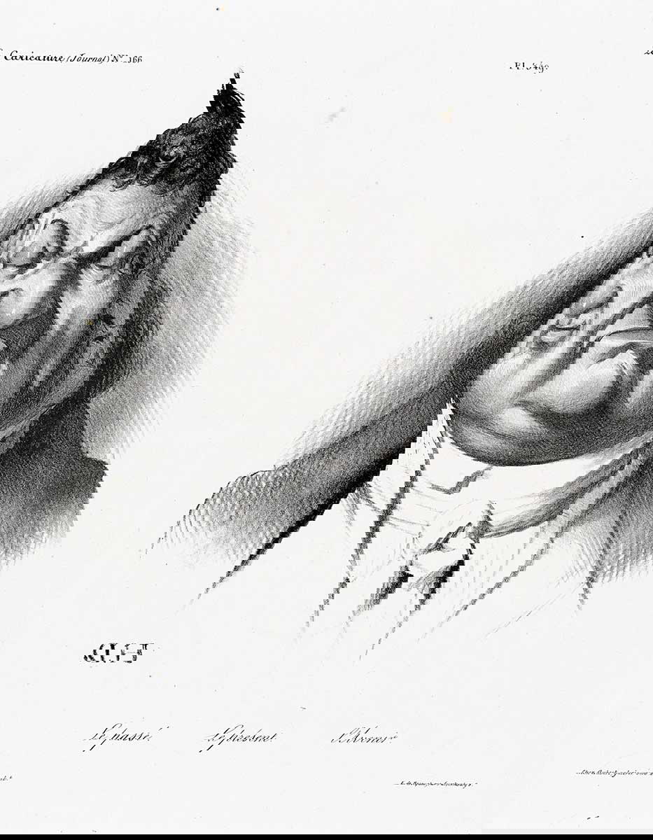 daumier past present future plate 349