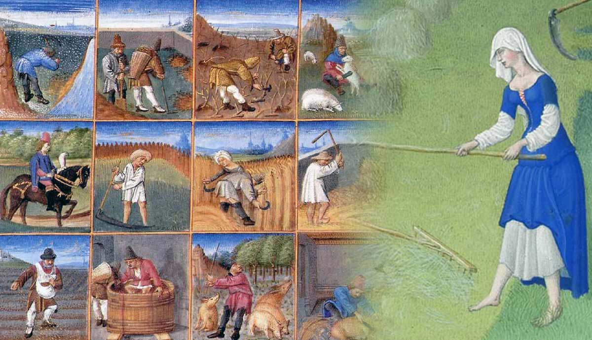 day life medieval women england