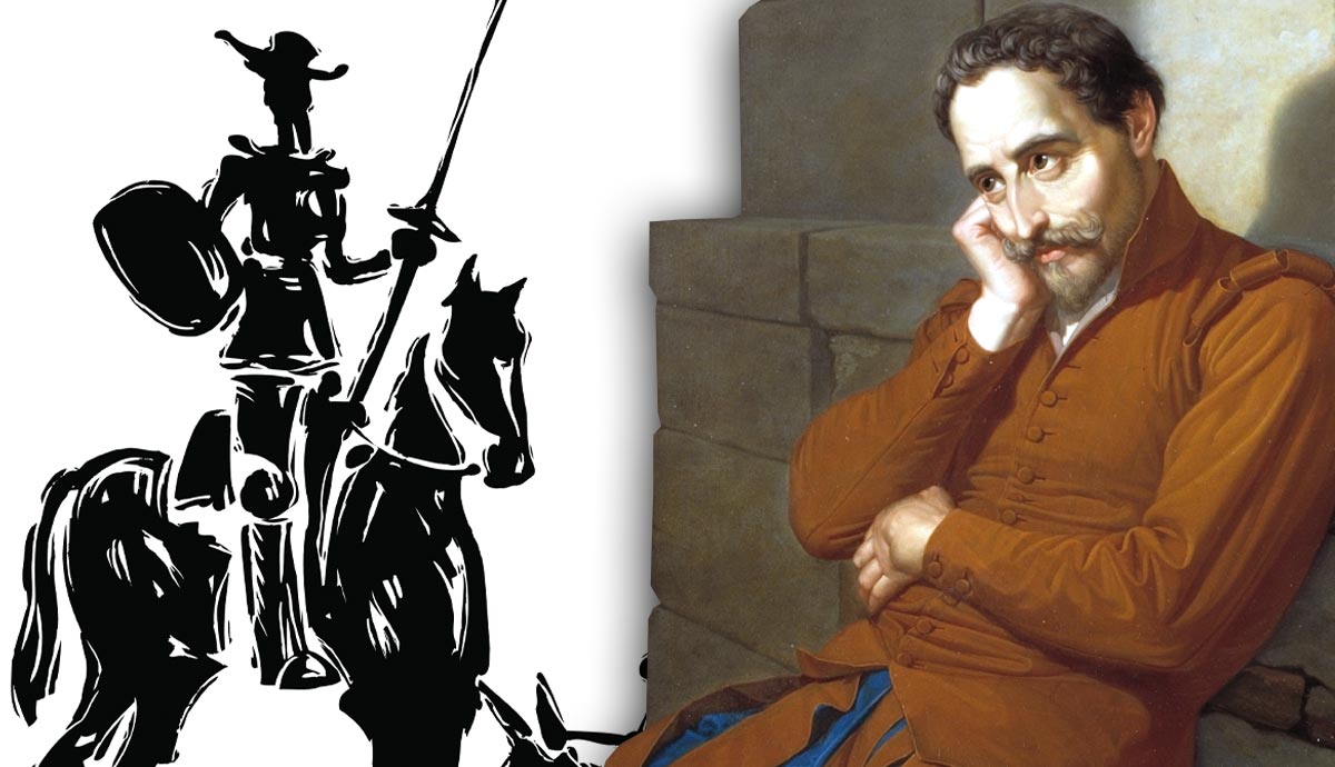 don quixote first modern novel born captivity