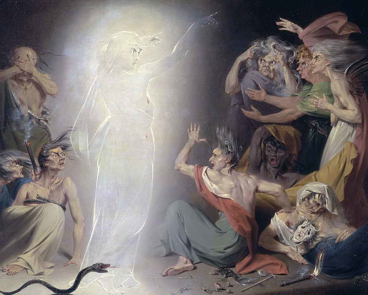 downman ghost clytemnestra furies painting