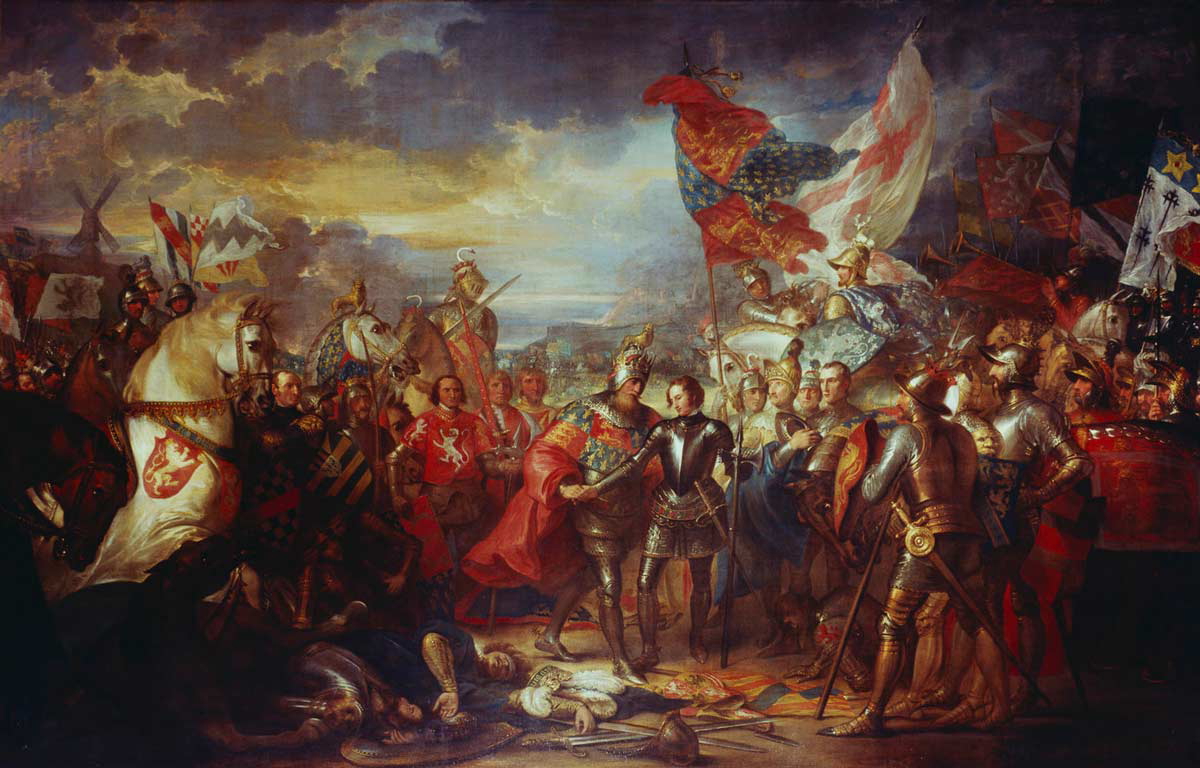 edward iii at crecy medieval warfare