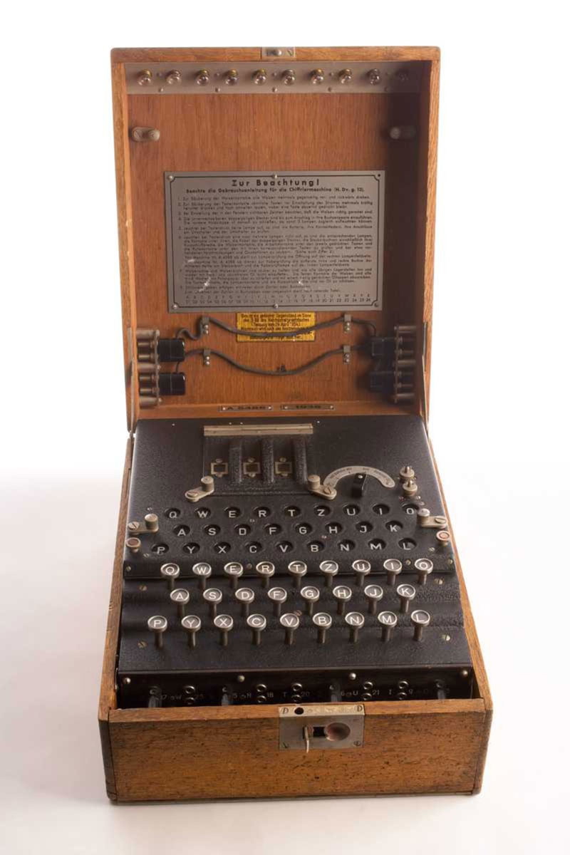 enigma machine cia museum