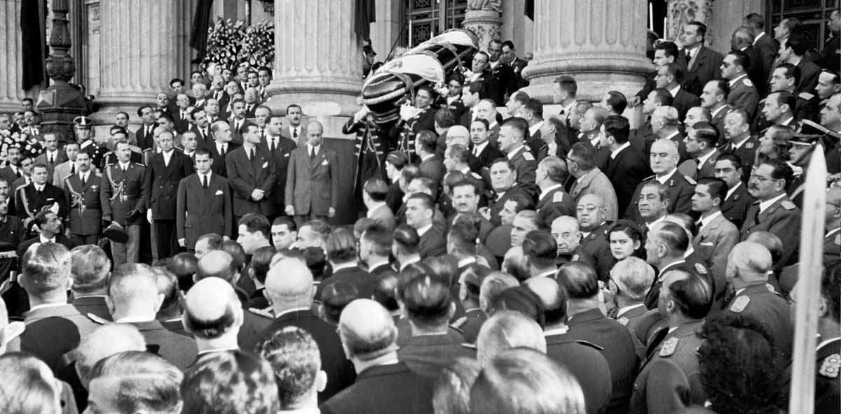 eva peron funeral