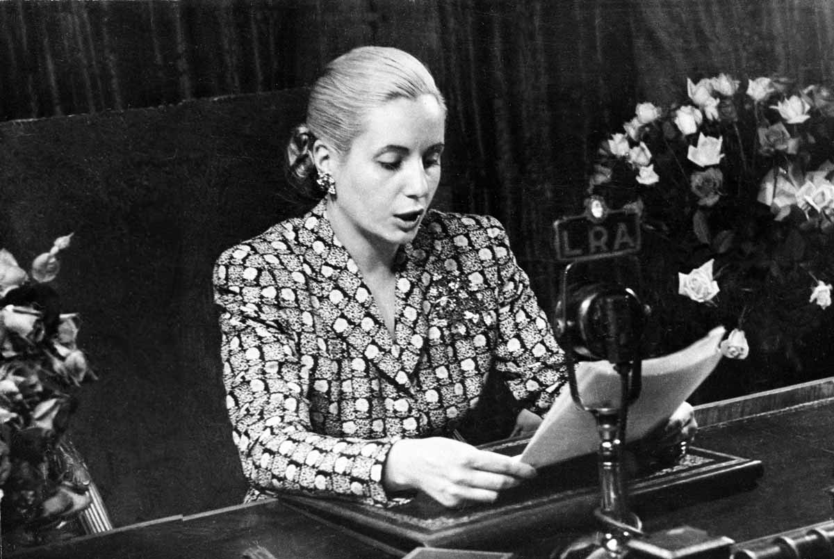 eva peron radio address