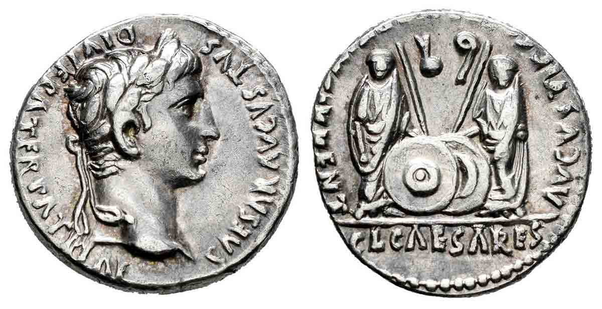 gaius lucius coin